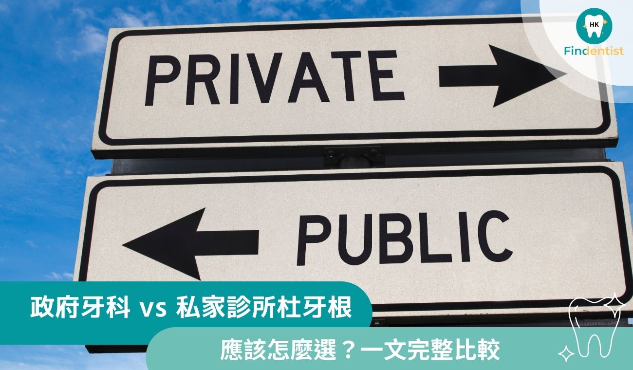 政府 vs 私家杜牙根應該怎麼選？完整比較｜好牙醫