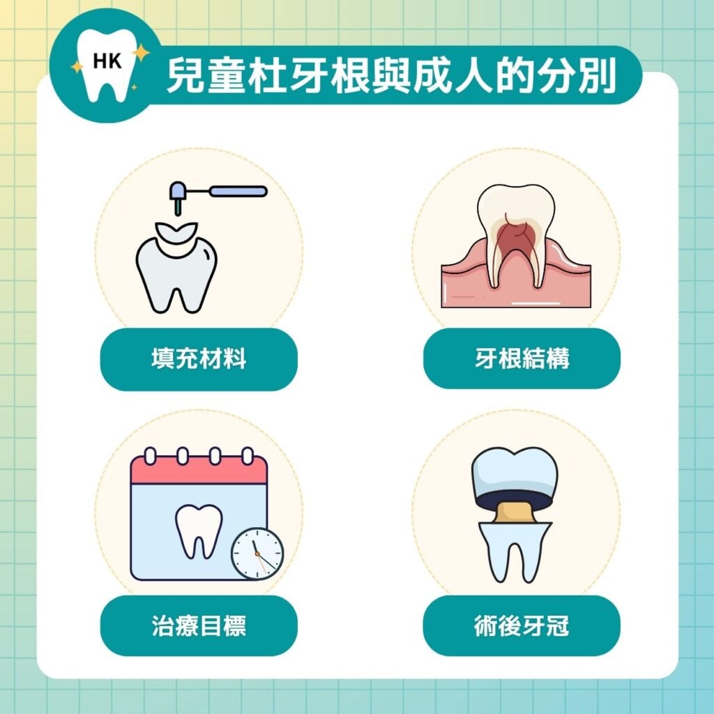 兒童杜牙根與成人的分別