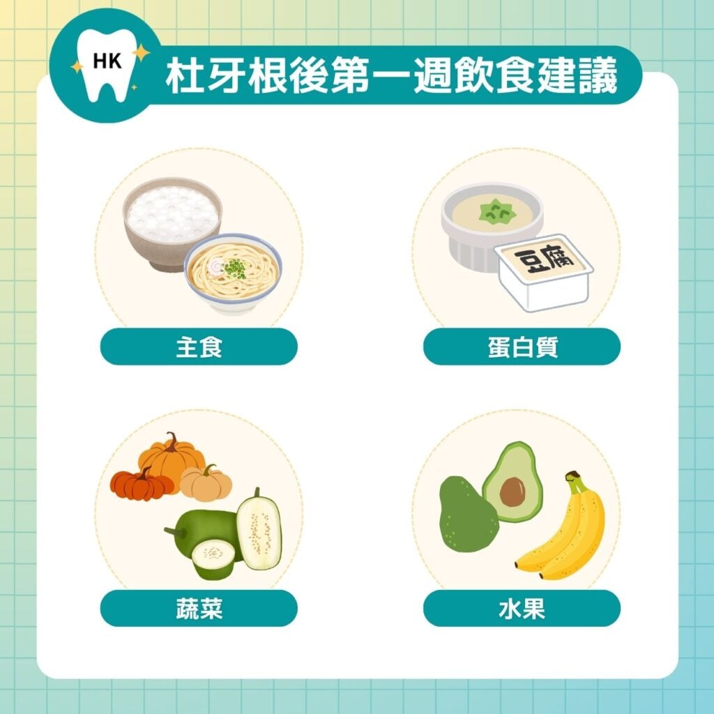 杜牙根後第一週飲食建議