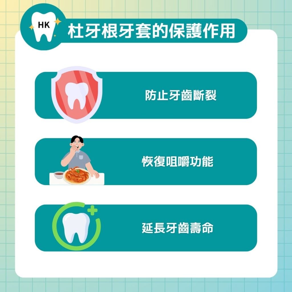 杜牙根牙套的保護作用