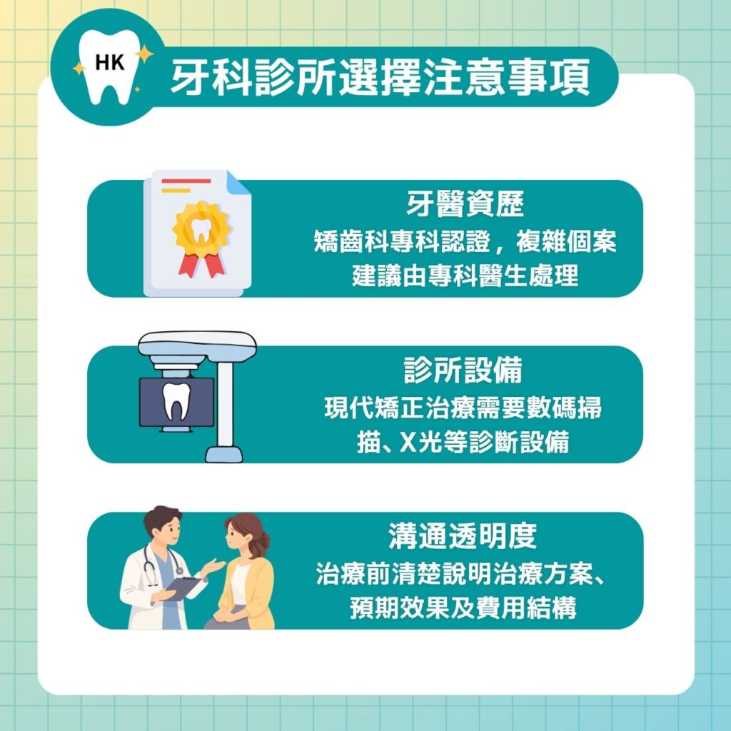 選擇牙科診所時要注意什麼?